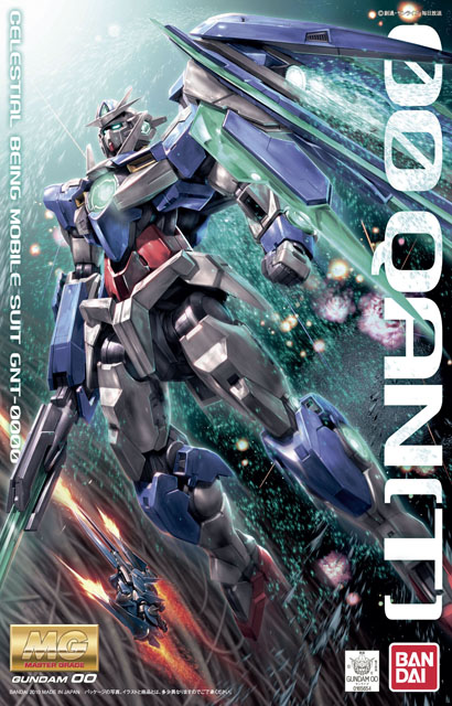 BANDAI Hobby MG 1/100 Gundam 00 Qan[t]