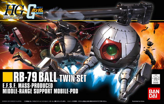 BANDAI Hobby HG UC 1/144 #114 Ball Twin Set