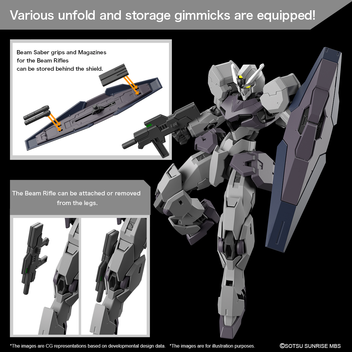 BANDAI Hobby HG 1/144 GUNDVOLVA