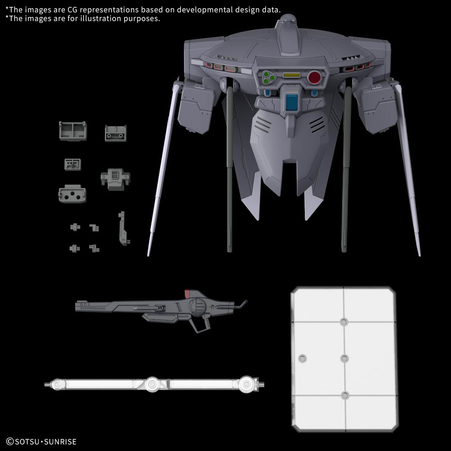 Bandai Hobby 1/144 Option Parts Set 15 (Cavalier Aifrid) - April 2025