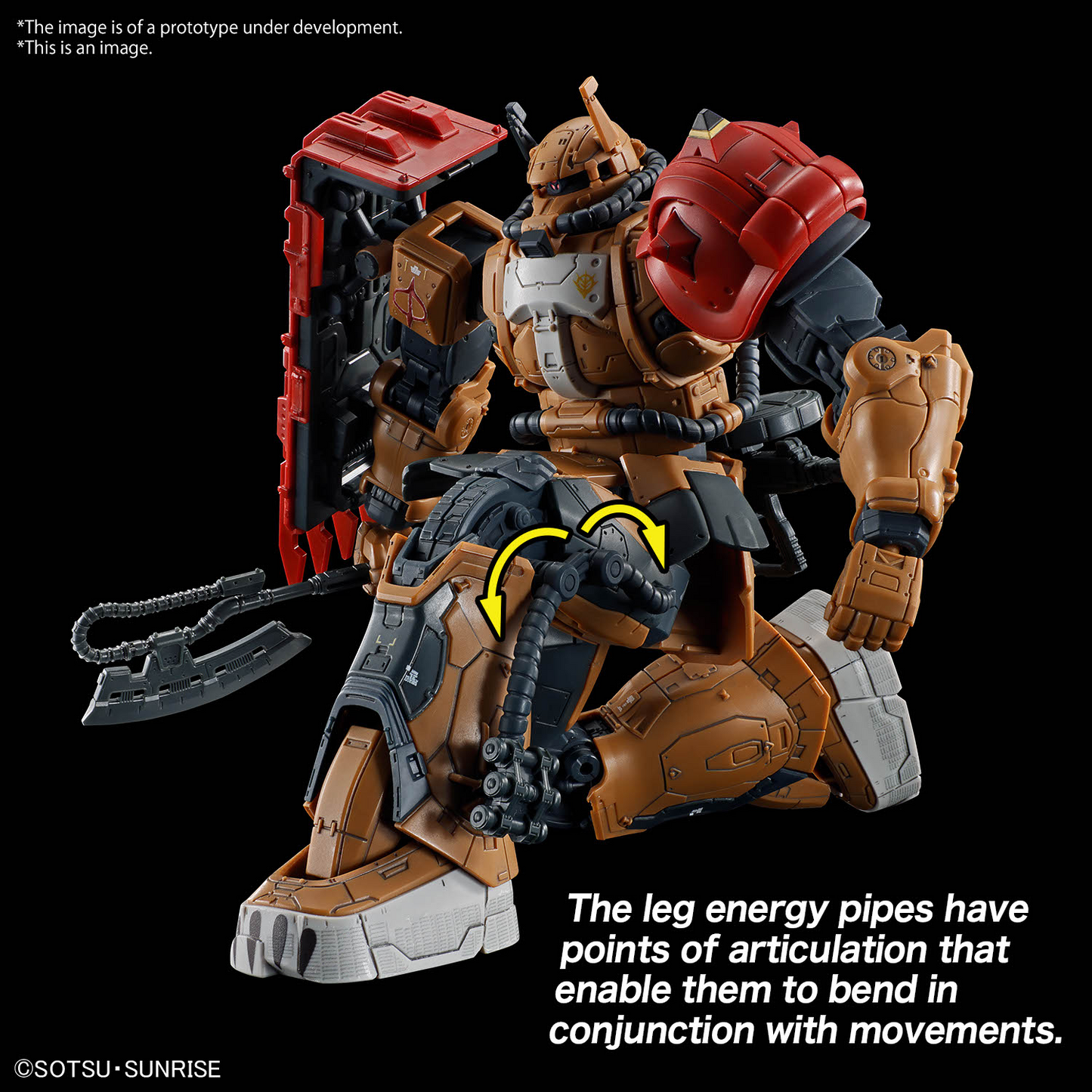 BANDAI Hobby HG 1/144 ZAKU Ⅱ F TYPE SOLARI (RFV)