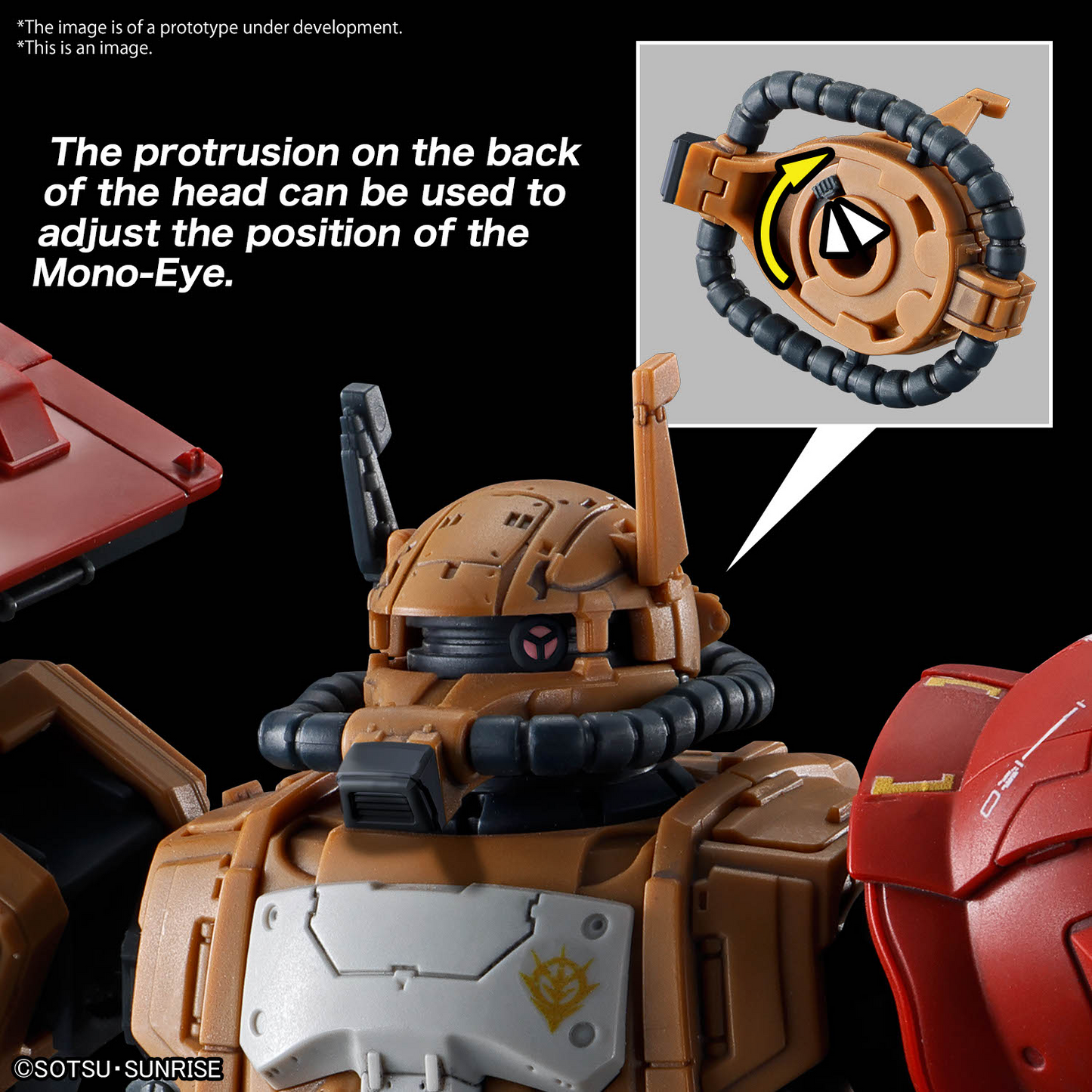 BANDAI Hobby HG 1/144 ZAKU Ⅱ F TYPE SOLARI (RFV)