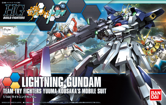 BANDAI Hobby HGBF 1/144 Lightning Gundam