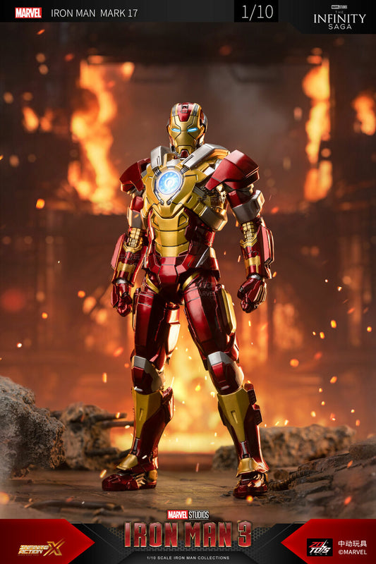 Marvel Iron Man MK 17 1:10 Action Figure ZD Toys with Retail Box