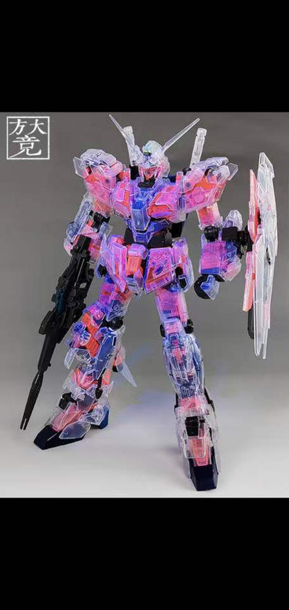 FDJ 1/72 Unicorn Gundam with first batch Clear Parts - Nov 2024