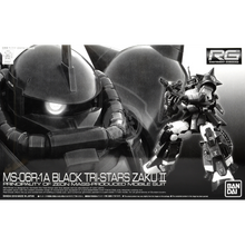 Premium Bandai RG 1/144 Zaku 2 MS-06R-1A Black Tri-Stars