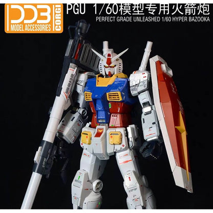 DDB 1/60 Hyper Bazooka for PG Unleashed PGU RX-78-2 Gundam - July 2024 Batch