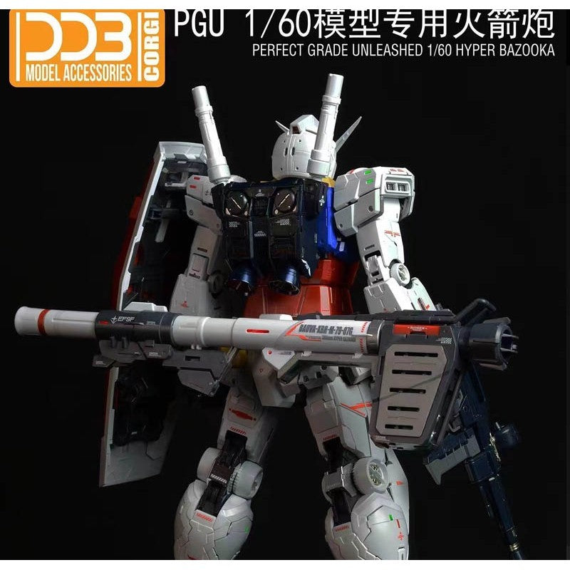 DDB 1/60 Hyper Bazooka for PG Unleashed PGU RX-78-2 Gundam – Fuwa Fuwa Land