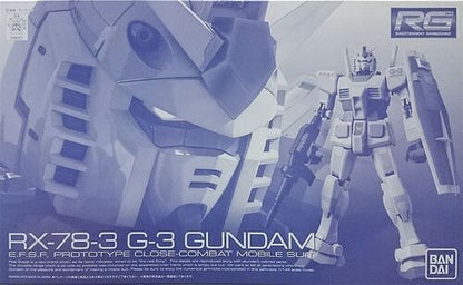 Premium Bandai RG 1/144 RX-78-3 Gundam G-3 Model Kit