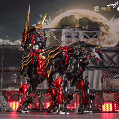 SAYING ZONE x 33 INDUSTRY Red Hare Alloy Transformation Figure