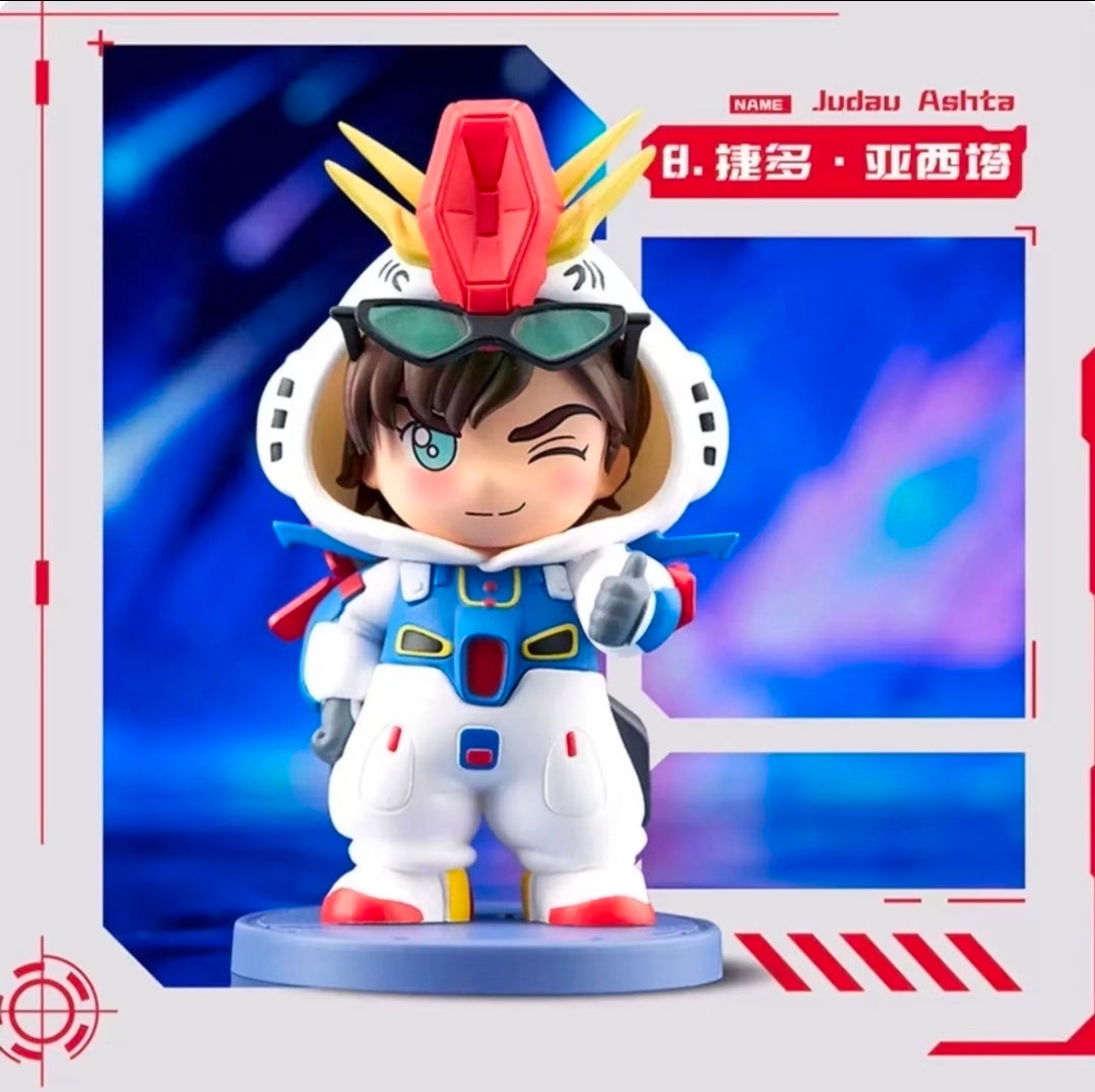 Bandai Gundam Universal Century Q Pajama Blind Box Set of 8