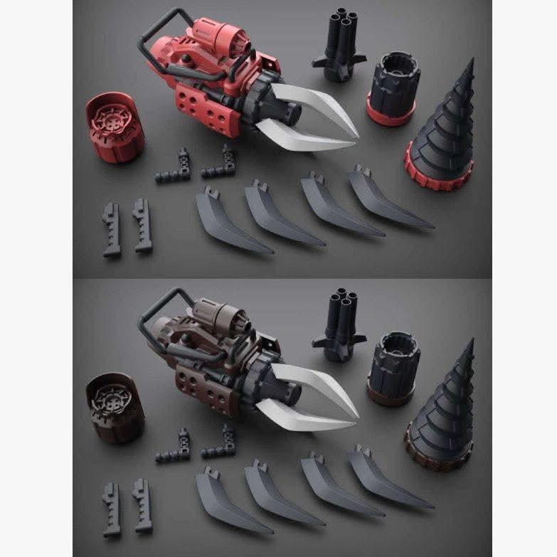 MG 1/100 LED Motorized Claw