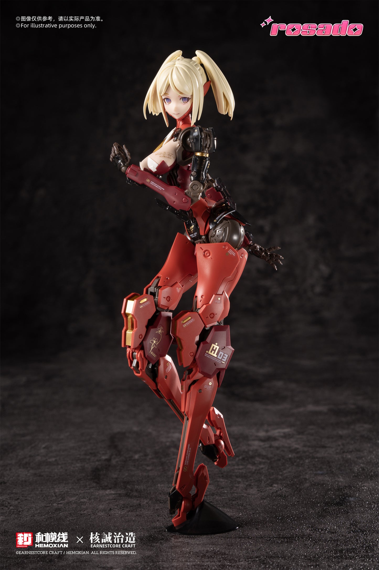 Hemoxian X Earnestcore Craft 1/10 Rosado Blood Lily Expo Limited Model Kit