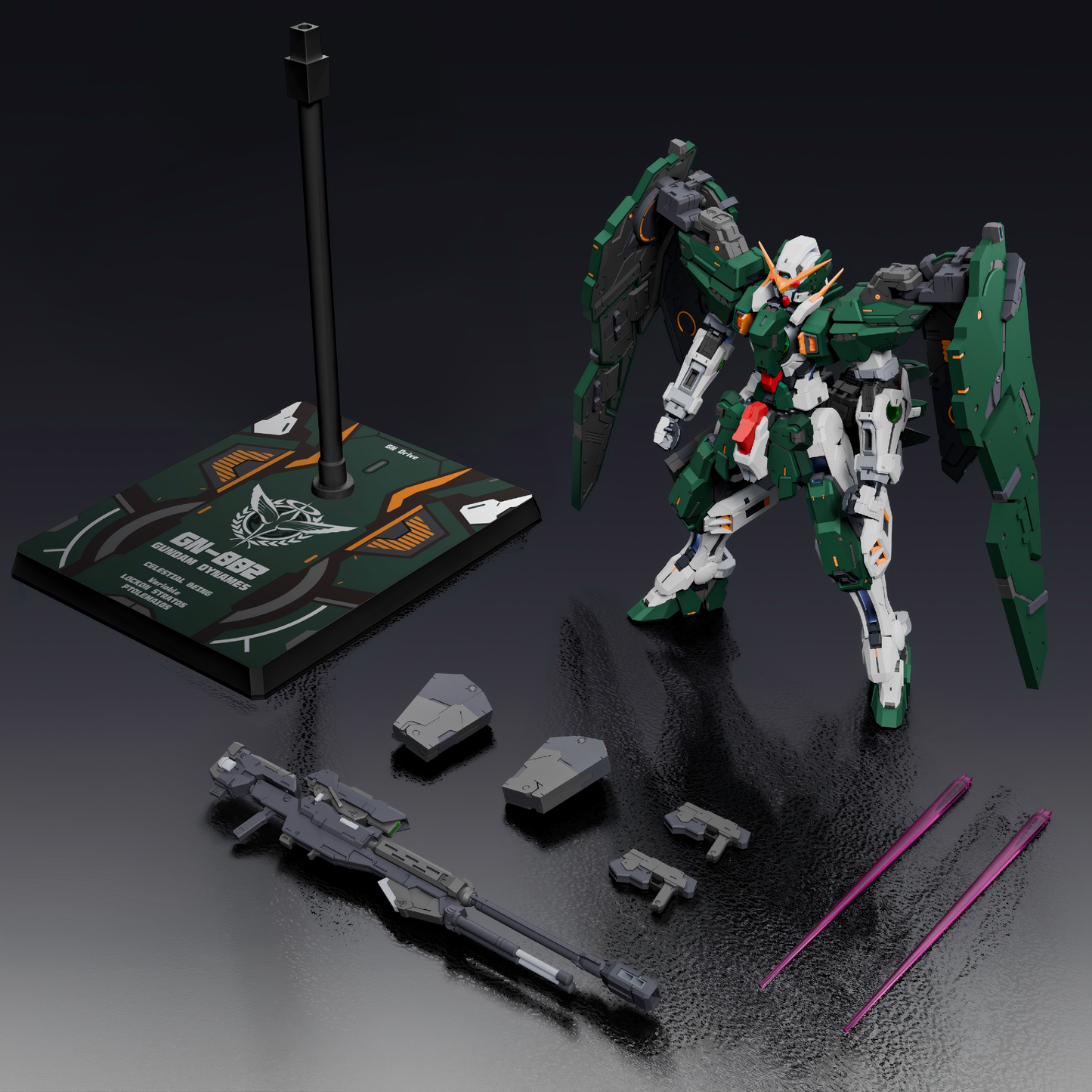 Celestial Being 1/100 GK Style Dynames Model Kit
