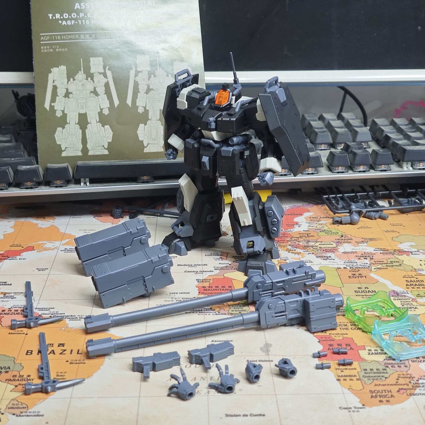 Sheik Mainland 1/144 Homer Model Kit Anniversary Version