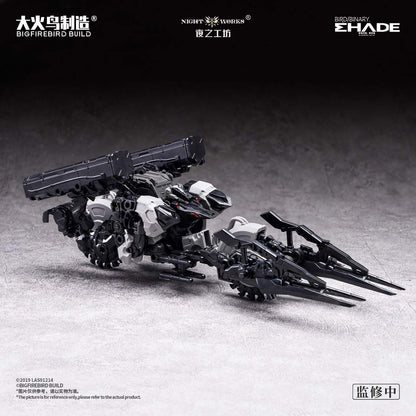 Big Firebird Build 1/60 ND-01B Skullbird & Baza Model Kit