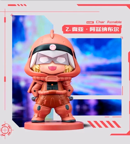 Bandai Gundam Universal Century Q Pajama Blind Box Set of 8