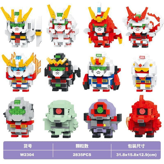Mobile Brick Suits Set of 12