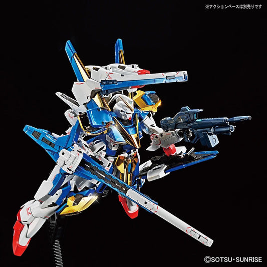 Bandai Gundam Base Limited MG 1/100 V2 Assault Buster Gundam Ver. Ka [TITANIUM FINISH]