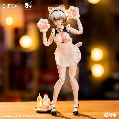 BearPanda x ElIFOX 1/12 scale Little Pudding Cat Maid (Special Edition) Figure
