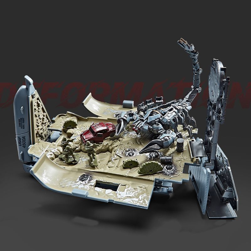 Deformation Robot MPM-13 Q8086 Black Transforming Metal Figure Revised Version