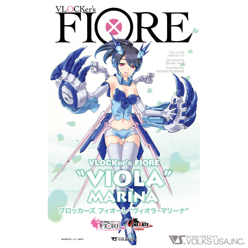 Volks VLOCKer's FIORE "Primula Viola Marina" Model Kit