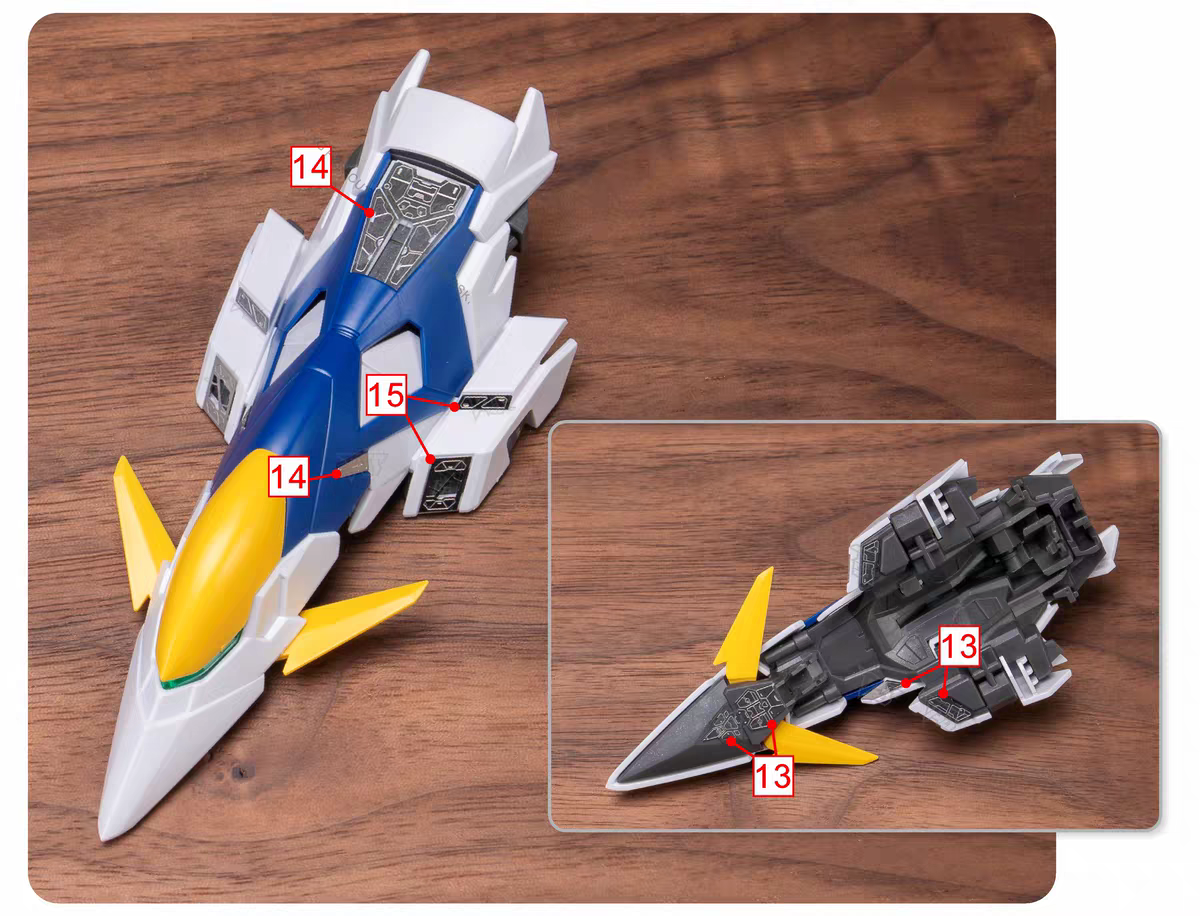 TAS MGSD Wing Zero Etching Stickers