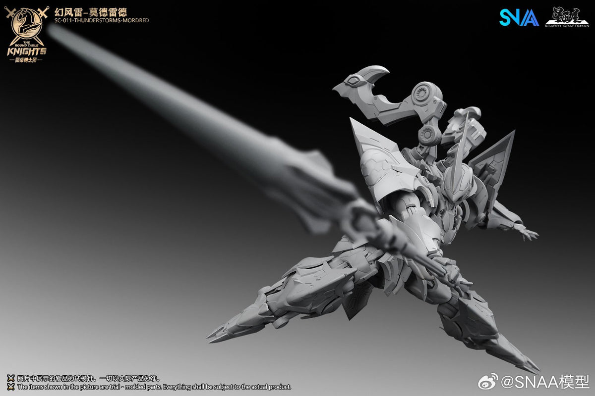 SNAA Knights of the Round Thunderstorm Mordred