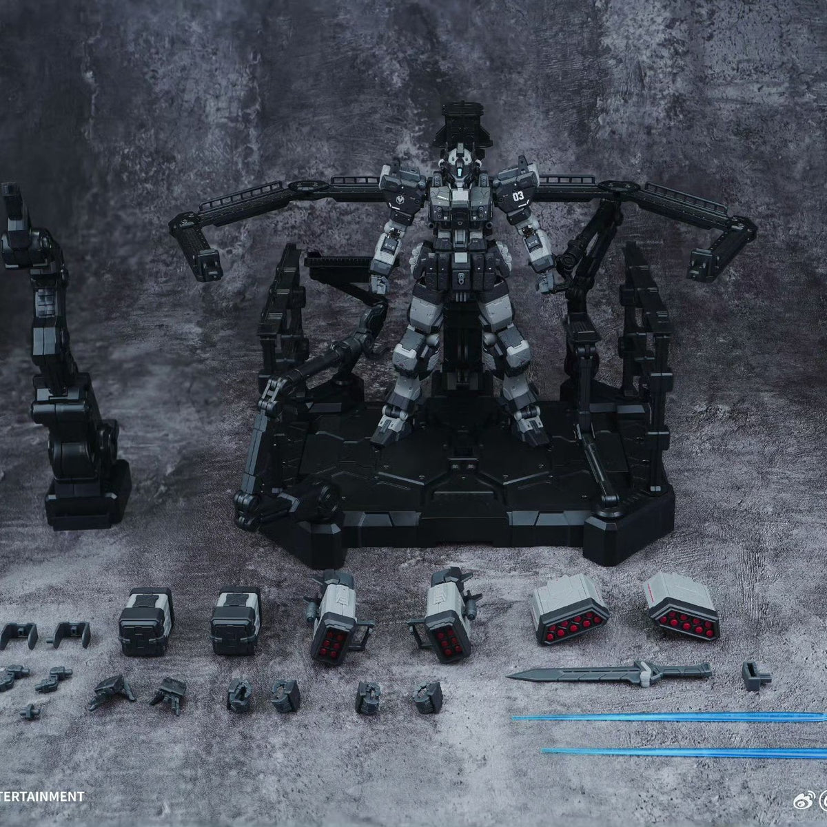 Eddas Entertainment 1/100 Nomes Heavy Firepower Type