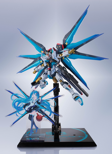 TAMASHII NATIONS METAL ROBOT SPIRITS STRIKE FREEDOM GUNDAM TYPEⅡ [HATSUNE MIKU Ver.] "GUNDAM 45th Anniversary×HATSUNE MIKU"