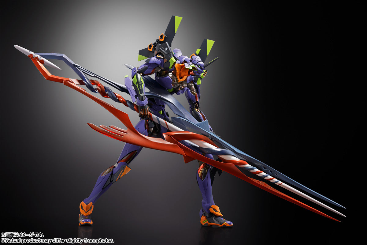 Tamashii Nations Metal Build EVANGELION TEST TYPE-01 30th with the spear of Gaius Figure