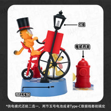 SOSKILL X ULTRA EGG GARFIELD A PENNY-FARTHING JOURNEY Model Kit with LED