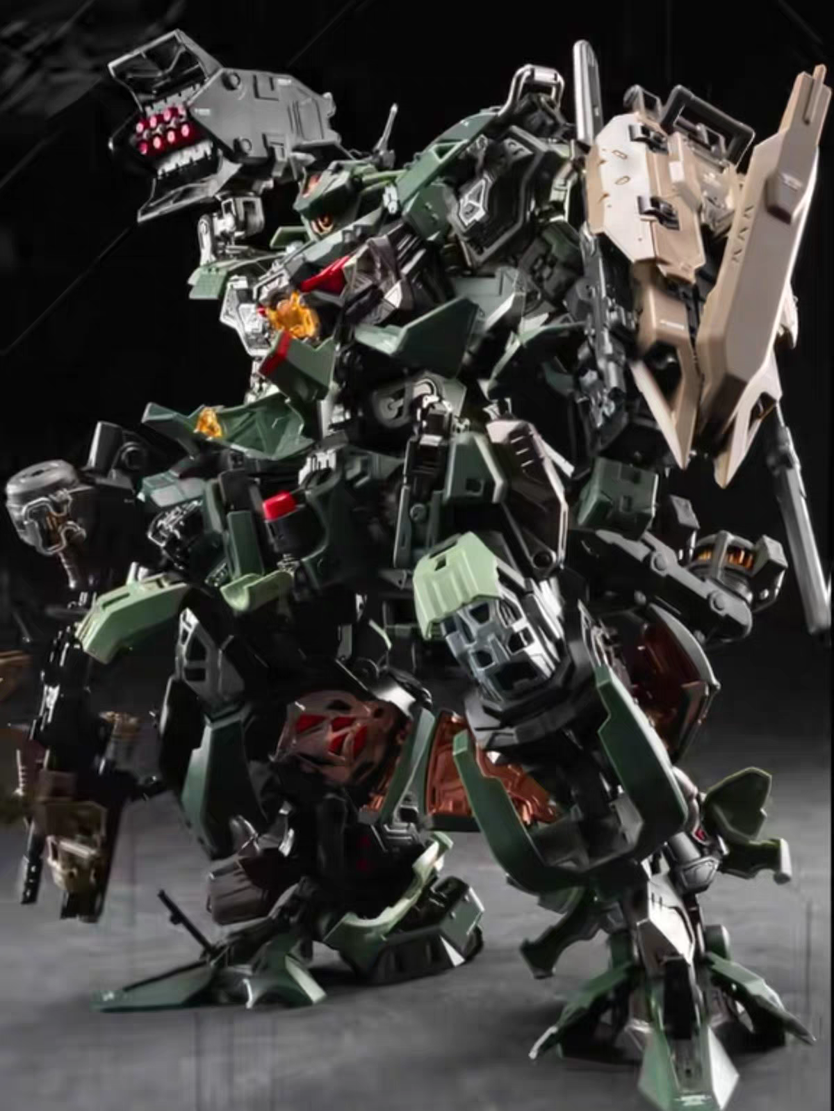 Motor Nuclear MNP-CRO2A 65-Shiki Geki-Tora II Jihu Type Metal Frame Model Kit