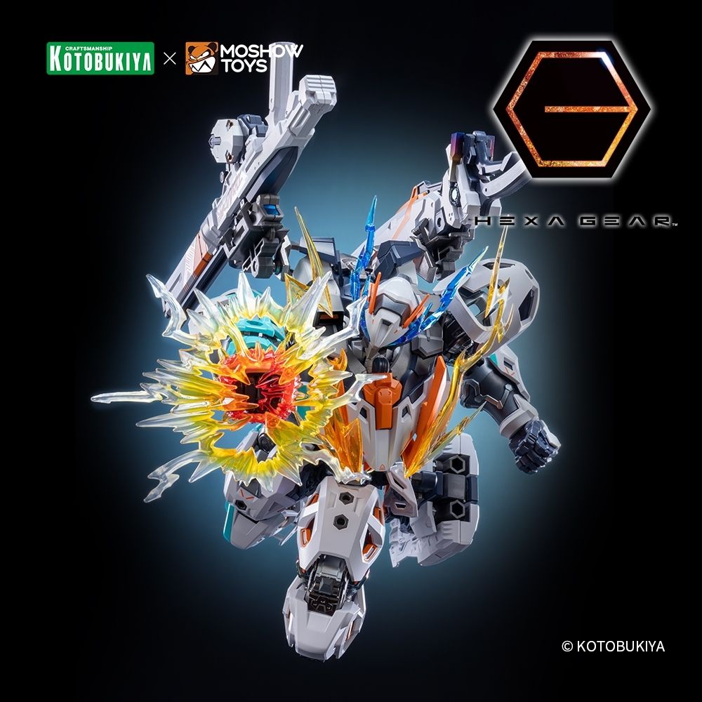 Kotobukiya x Moshow Toys 1/24 Scale Hexa Gear V-THOR Assault Type "Ji Rei" Figure