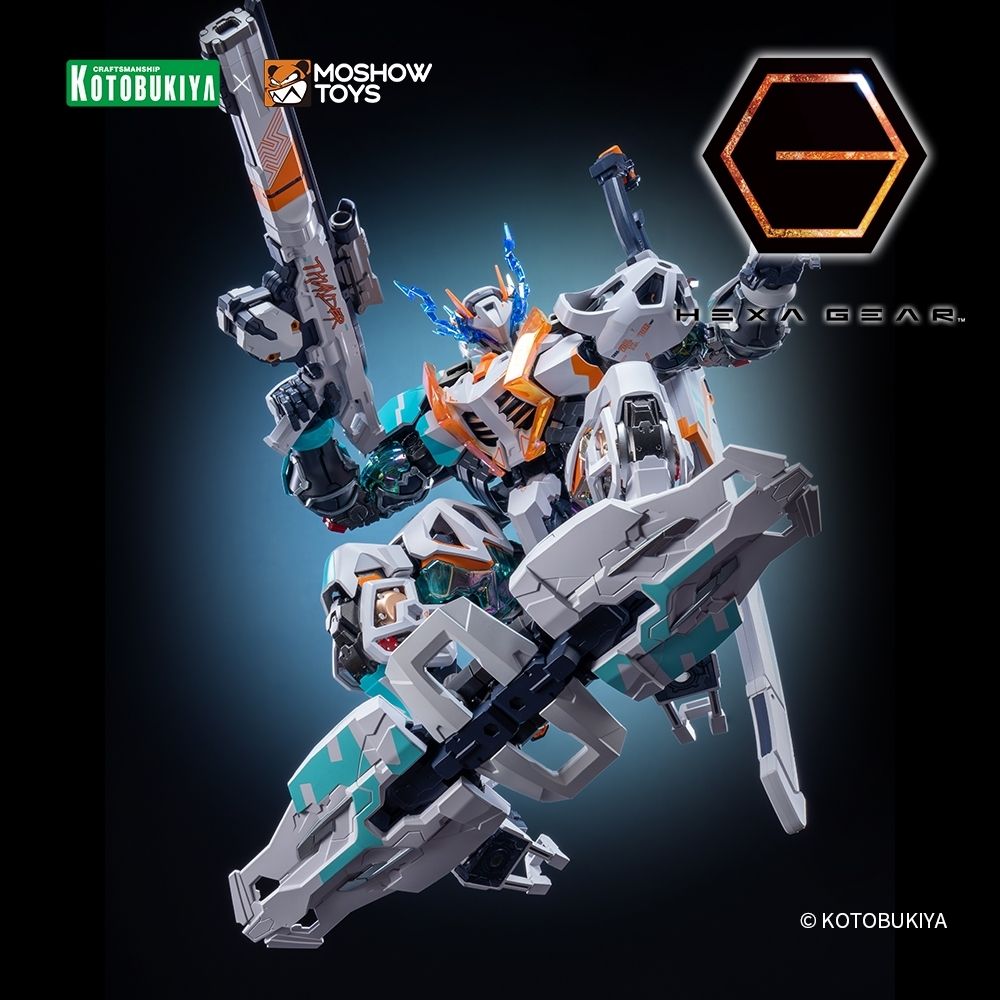 Kotobukiya x Moshow Toys 1/24 Scale Hexa Gear V-THOR Assault Type "Ji Rei" Figure