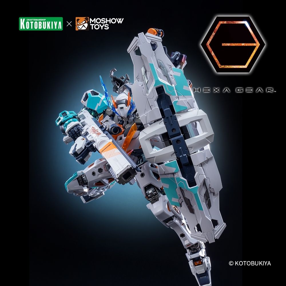 Kotobukiya x Moshow Toys 1/24 Scale Hexa Gear V-THOR Assault Type "Ji Rei" Figure