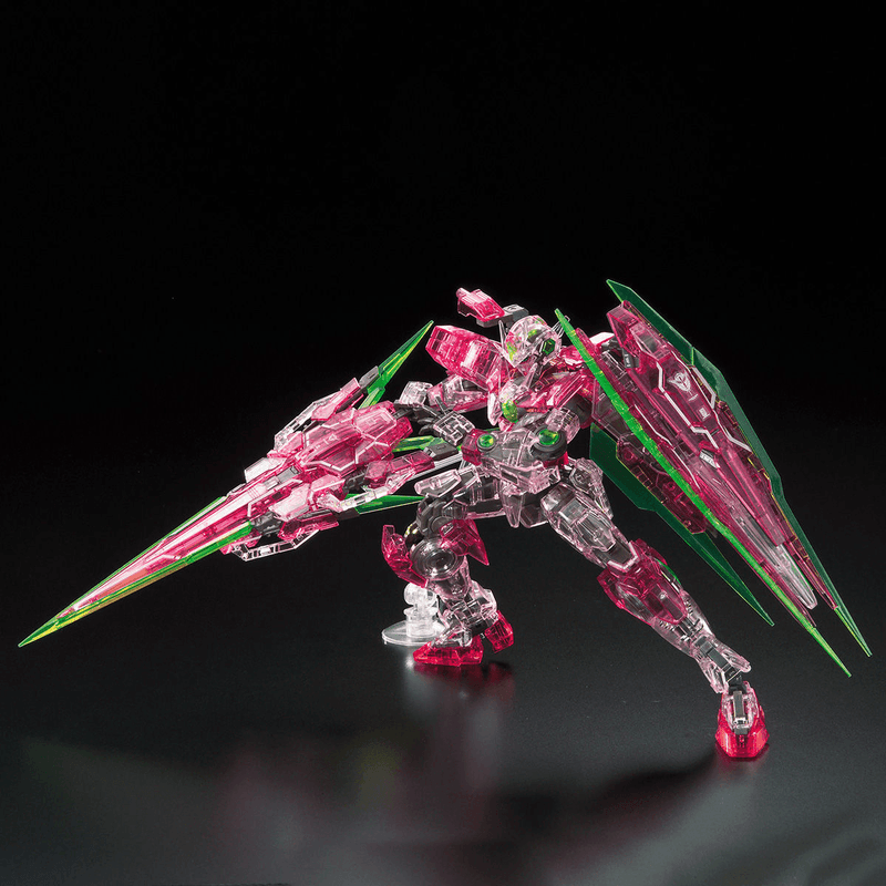 Gundam Base Limited RG 1/144 00 QAN[T] Full Saber [TRANS-AM CLEAR]