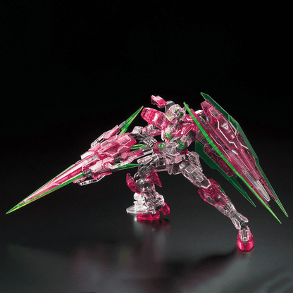 Gundam Base Limited RG 1/144 00 QAN[T] Full Saber [TRANS-AM CLEAR]