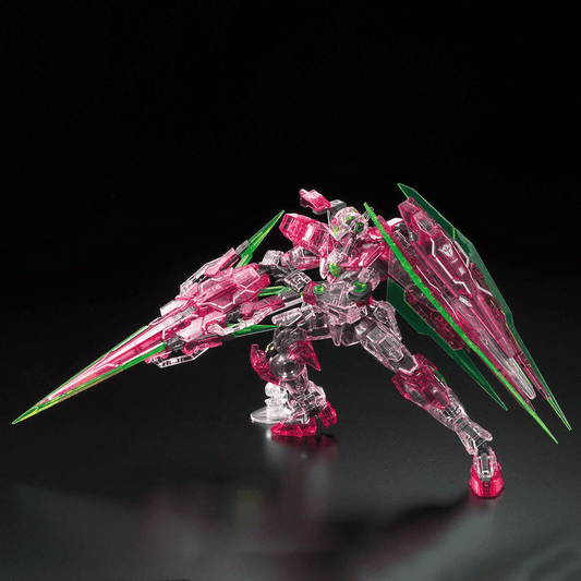 Gundam Base Limited RG 1/144 00 QAN[T] Full Saber [TRANS-AM CLEAR]