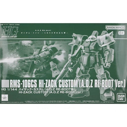 Premium Bandai HGUC 1/144 RMS-106CS Hi- Zack Custom (A.O.Z RE- BOOT Ver.)