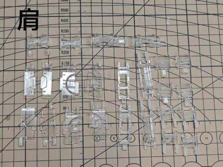 Yu Jiao Axis Osiris Aerial Dominator Half Clear Armor Parts Set