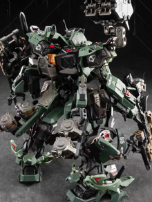 Motor Nuclear MNP-CRO2A 65-Shiki Geki-Tora II Jihu Type Metal Frame Model Kit