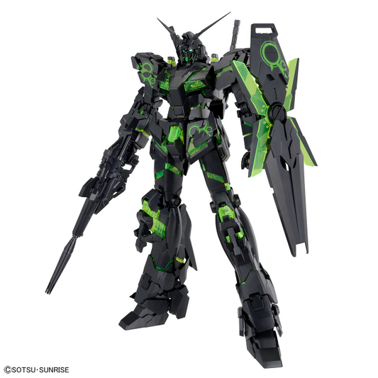 Gundam Base Limited MG 1/100 UNICORN GUNDAM [RECIRCULATIO COLOR/CLEAR NEON GREEN]