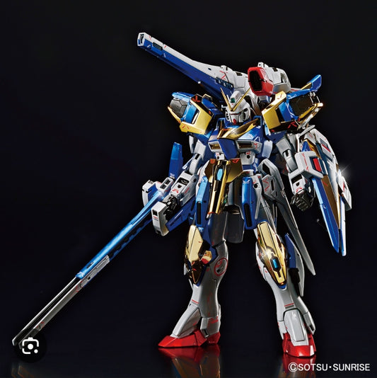 Bandai Gundam Base Limited MG 1/100 V2 Assault Buster Gundam Ver. Ka [TITANIUM FINISH]