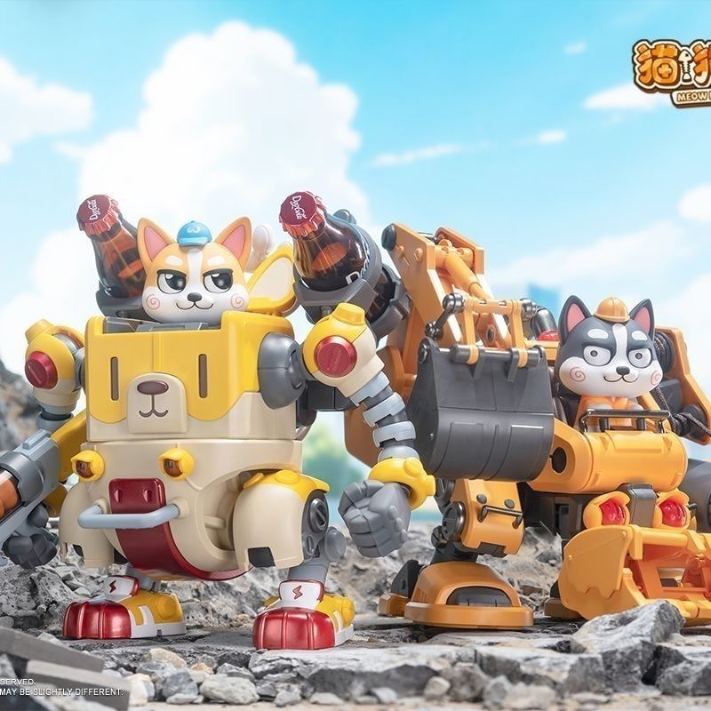 Hemoxian Colaji Meow Woof Secret Service Model Kit