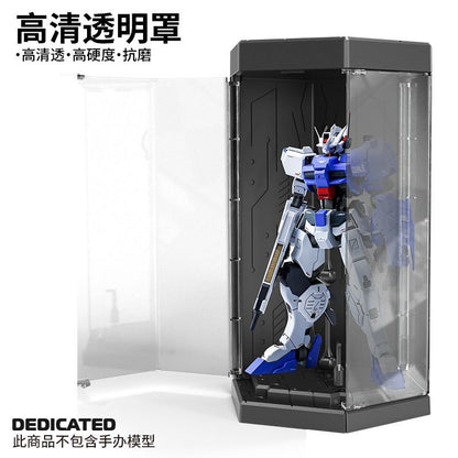 1/100 Size Show Case Displays with LEDs
