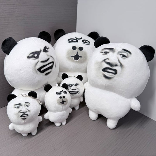 Panda Character Emoji Plushies