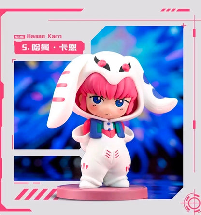 Bandai Gundam Universal Century Q Pajama Blind Box Set of 8