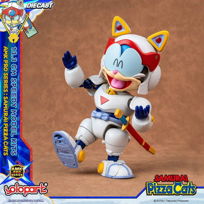 Yolopark AMKPRO Samurai Pizza Cats Model Kit Set of 2