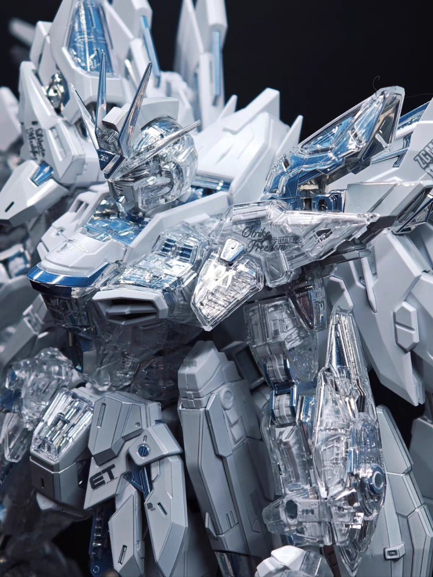 Yu Jiao MGEX Freedom Half Clear Armor Parts Set